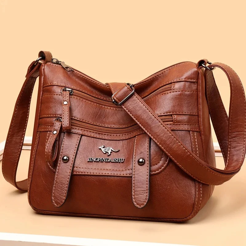Soft Leather Mother Bag - Image 3