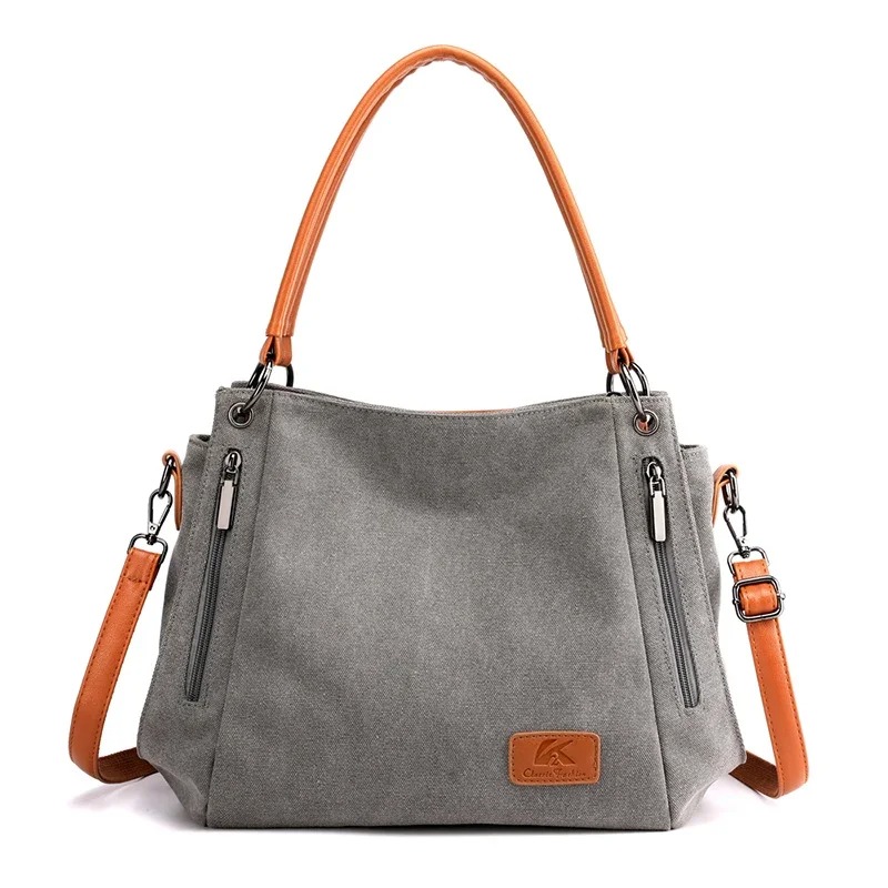 Casual Leather Messenger Bag