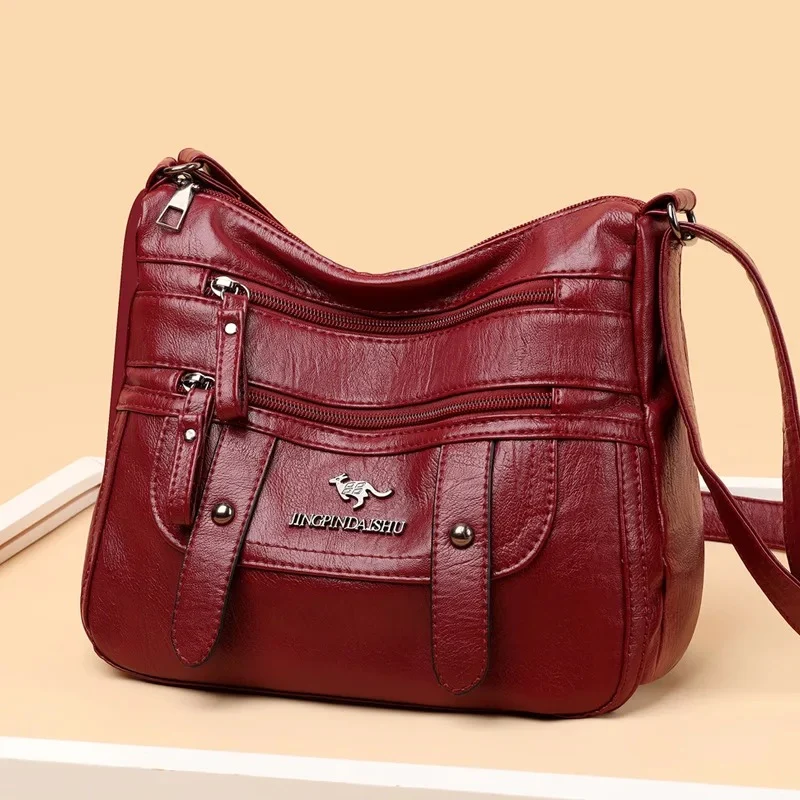 Soft Leather Mother Bag - Image 5